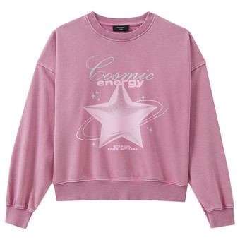 Mädchen Sweatshirt mit Print