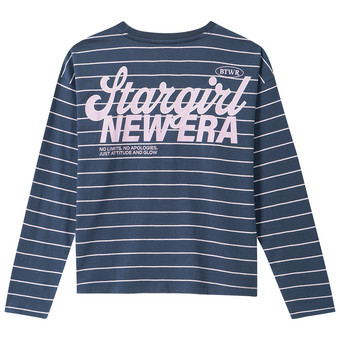 Mädchen Langarmshirt mit Rücken-Print