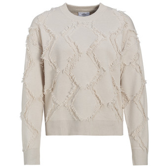 Damen Strickpullover mit Fransen