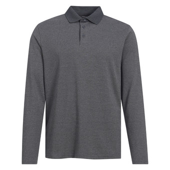 Herren Poloshirt mit leichten Streifen