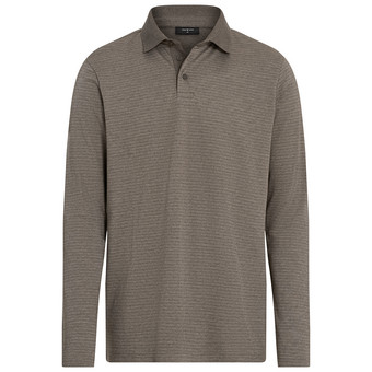 Herren Poloshirt mit leichten Streifen