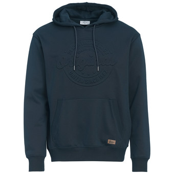Herren Hoodie mit geprägtem Schriftzug