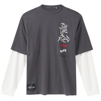 Jungen Langarmshirt im Layer-Look