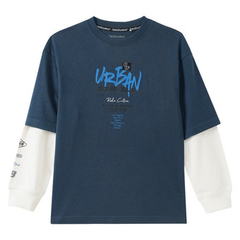 Jungen Langarmshirt im Layer-Look