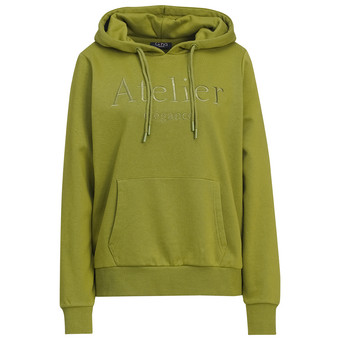 Damen Hoodie mit Applikation