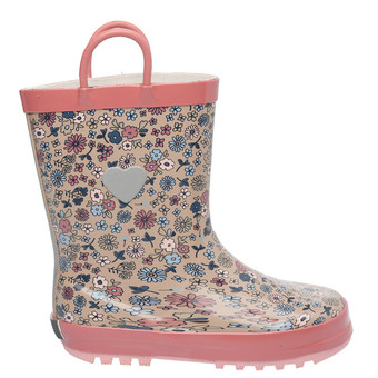 Mädchen Gummistiefel im Millefleur-Design