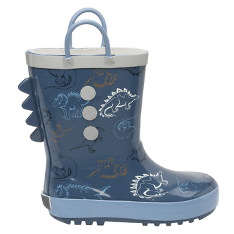 Jungen Gummistiefel mit Dino-Motiven