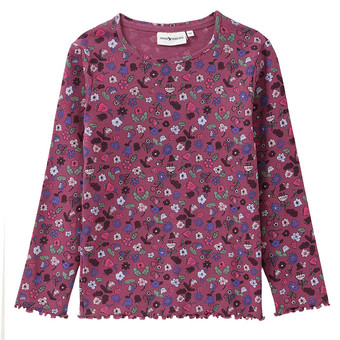 Meisjes-shirt met lange mouwen 