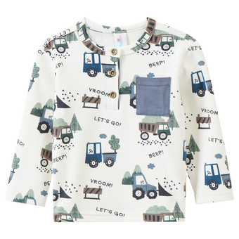 Baby Langarmshirt aus weichem Fleece