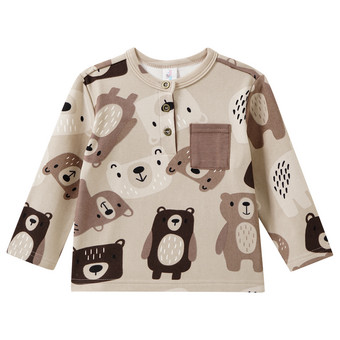 Baby Langarmshirt aus weichem Fleece