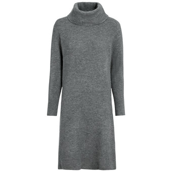 Damen Strickkleid mit Rollkragen