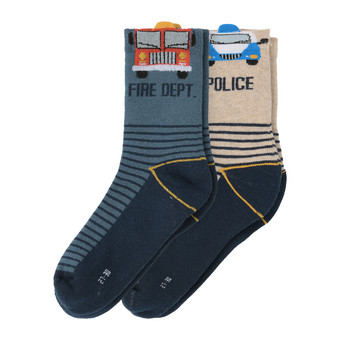 2 Paar Jungen Socken mit Frottee