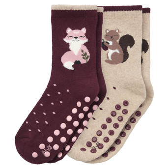 2 Paar Mädchen Stoppersocken im Set