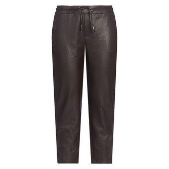 Damen Jogpants in Leder-Optik