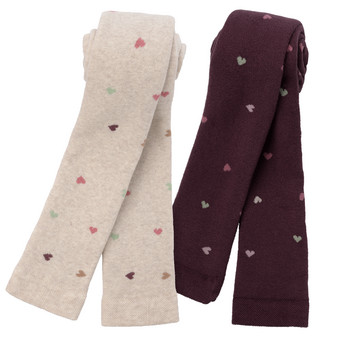 2 Mädchen Frottee-Leggings mit Baumwolle