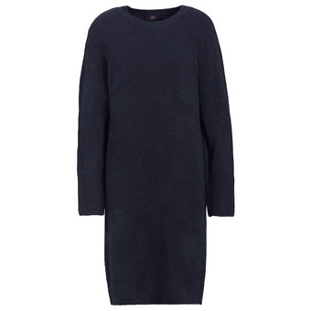 Damen Strickkleid mit Wollanteil