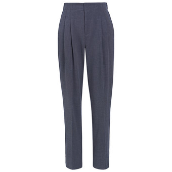 Damen Bundfaltenhose mit Bügelfalten