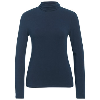 Damen Langarmshirt mit Rollkragen