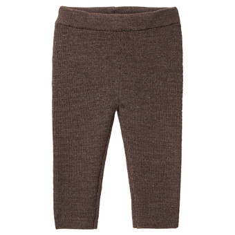 Baby Merino-Strickhose unifarben