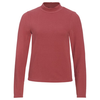 Damen Feinstrickshirt unifarben