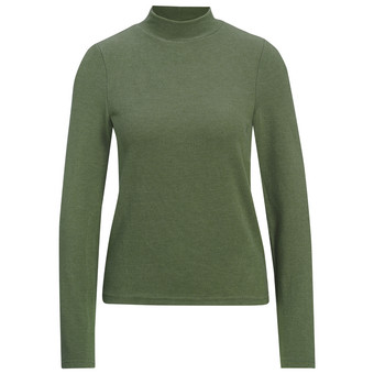 Damen Feinstrickshirt unifarben