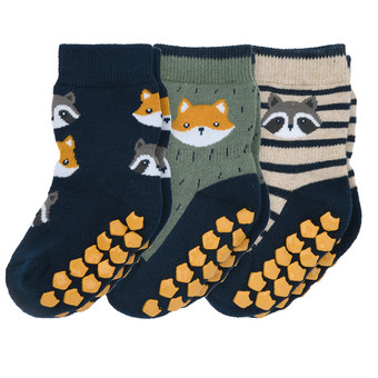 3 paar antislip sokjes voor baby's