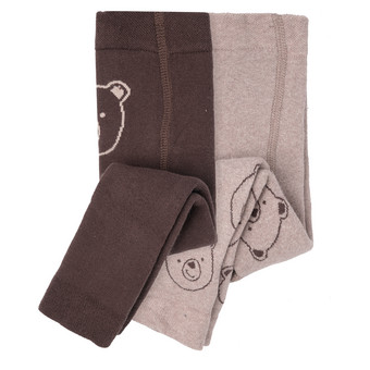 2 Baby Frottee-Leggings im Set