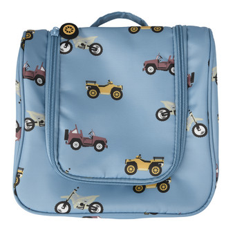 Jungen Kosmetiktasche mit Fahrzeuge-Allover