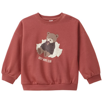 Baby Sweatshirt mit Baby-Print