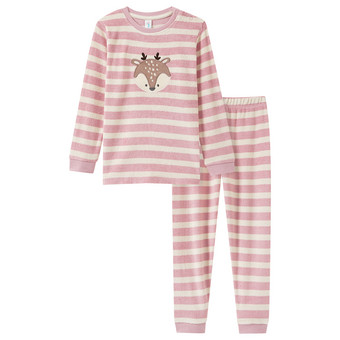 Baby Schlafanzug mit Reh-Applikation