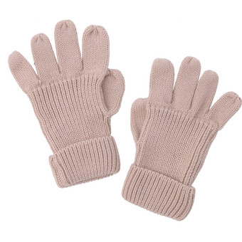 Mädchen Handschuhe mit Umschlagbündchen