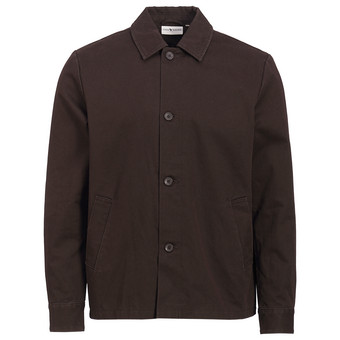 Herren Overshirt mit Knopfleiste