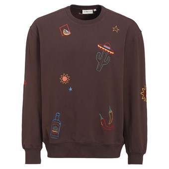 Heren-sweatshirt van biologisch katoen