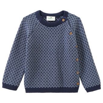 Baby Strickjacke mit Knopfleiste
