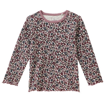 Baby Langarmshirt mit Rippstruktur
