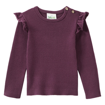 Baby Strickshirt mit Rippstruktur