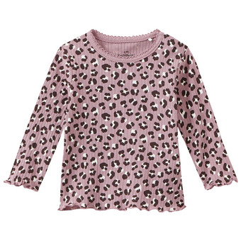 Newborn Langarmshirt mit Rippstruktur