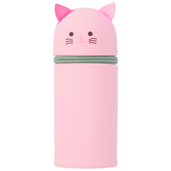 Stifteetui Katze aus Silikon