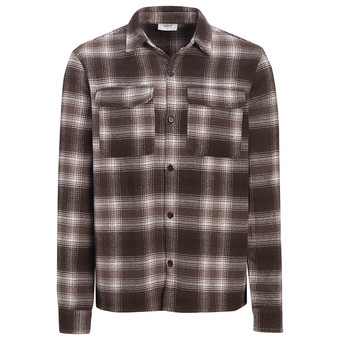 Herren Overshirt mit kariertem Design