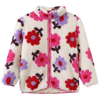 Teddyjas voor meisjes met bloemmotieven