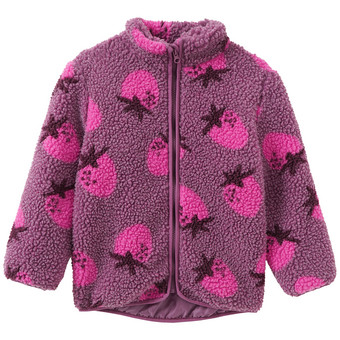 Teddyjas voor meisjes met aardbeienmotieven
