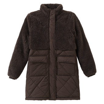 Mädchen Jacke mit Teddyplüsch