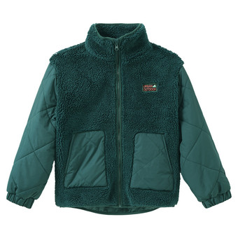 Jungen Teddyjacke mit Stepp-Details