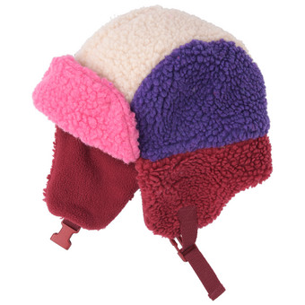 Mädchen Fliegermütze aus Teddyplüsch