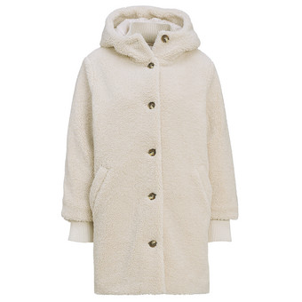 Dames-teddyjas met knoopsluiting