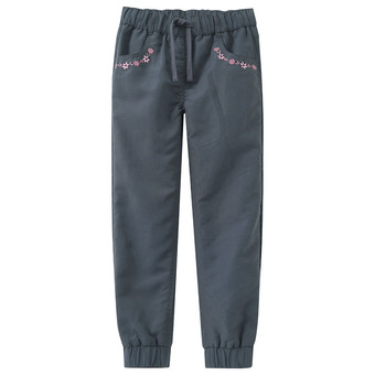 Mädchen Thermohose mit Stickereien