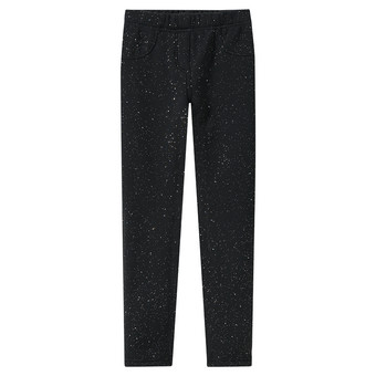 Mädchen Thermo-Leggings mit Folien-Print