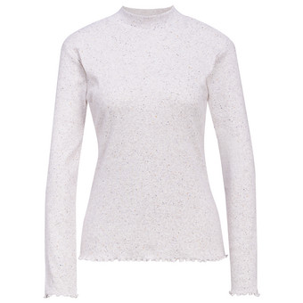 Damen Langarmshirt mit Noppengarn