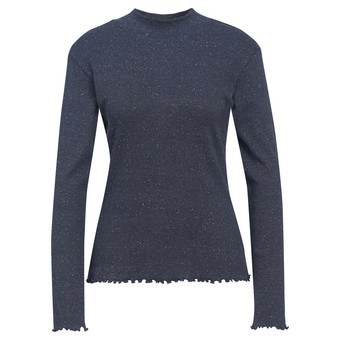 Damen Langarmshirt mit Noppengarn