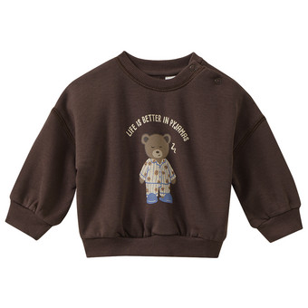 Newborn Sweatshirt mit Bären-Print